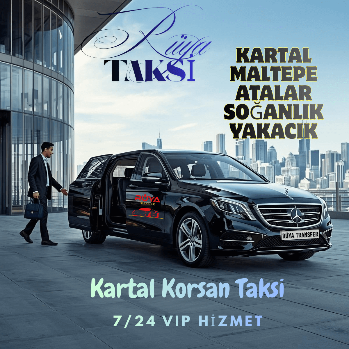 Kartal en yakın korsan taksi durağı ve hızlı ulaşım hizmeti