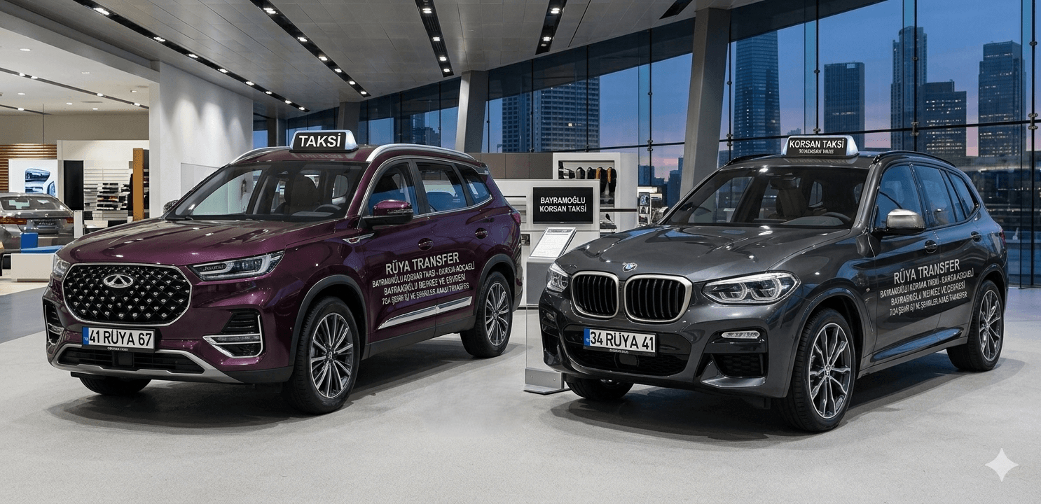 Bayramoğlu binek taksi transfer hizmet bölgeleri