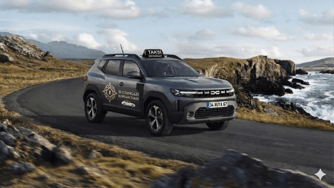 Sultangazi korsan taksi hizmeti veren Rüya Transfer araç.